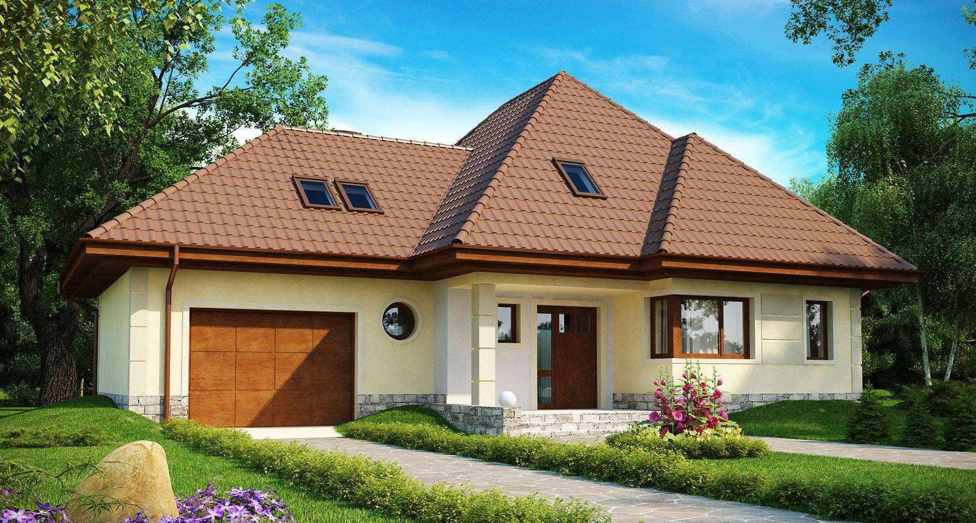 Casă cu mansardă 188 mp utili, un dormitor, o baie